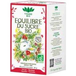 Tisane équilibre du sucre 20x1,8g