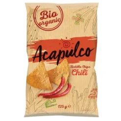 Tortilla chips maïs chili 125g