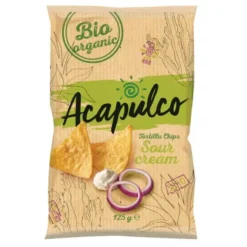 Tortilla chips oignon crème 125g