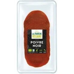 Tranche végane poivre noir 90g