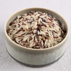 Trio de riz complet brun rouge noir Bio