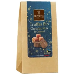 Truffe chocolat noir et caramel 120g