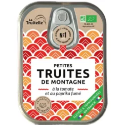 Truite de montagne à la tomate et au paprika fumé 100g