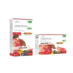 Vigne rouge ampoule 20x15ml