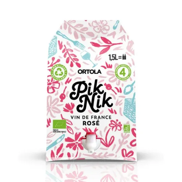 Vin de France rosé Pik Nik 1,5L