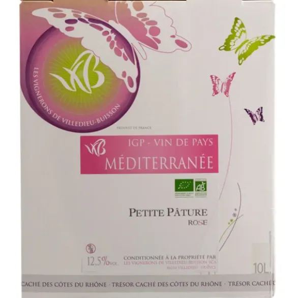 Vin rosé IGP Méditerranée 3L