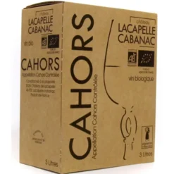 Vin rouge AOP Cahors 3L