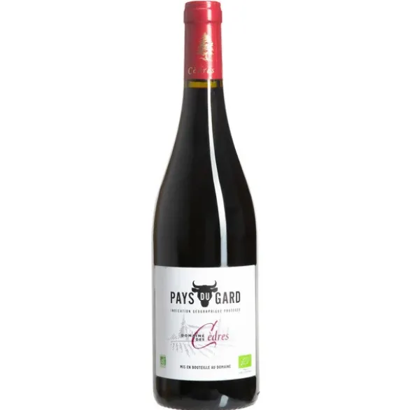 Vin rouge IGP Pays du gard 75cl