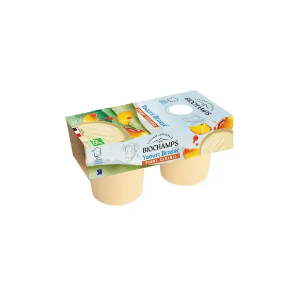Yaourt brassé pomme caramel 2x120g